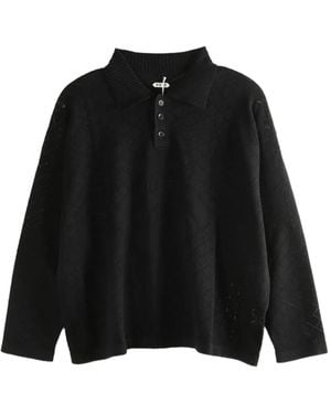 Bode Polo Anisette Traforata - Nero