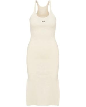 Zadig & Voltaire Jersey Midi Dress - White