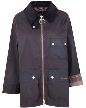 Barbour Luella Cotton Coat - Blue