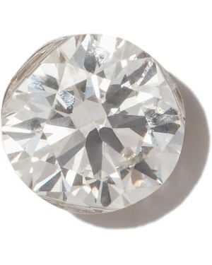 Maria Tash 18Kt Invisible Set Diamond Single Earring - Grey