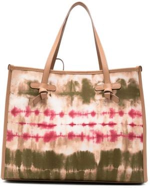 Gianni Chiarini Marcella タイダイ ショルダーバッグ - レッド