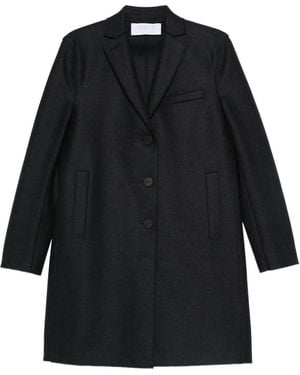Harris Wharf London Virgin-Wool Coat - Black