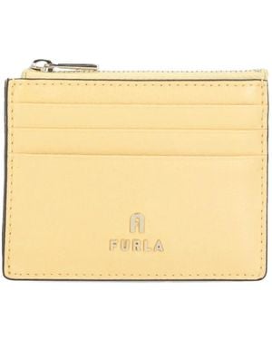 Furla Portacarte Con Zip - Neutro