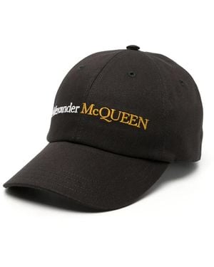 McQueen Logo Baseballpet - Zwart