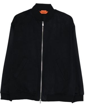 Barena Zip-Up Cashmere Bomber Jacket - Black