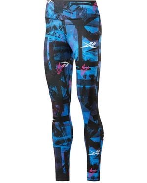 Reebok Printed Leggings - Blue