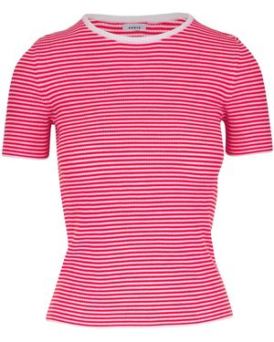 Akris Punto Striped T-Shirt - Pink