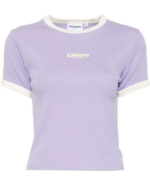 Chocoolate Chocoo T-Shirt - Purple