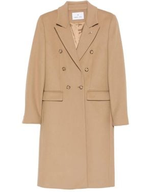 Manuel Ritz Abrigo con doble botonadura - Neutro