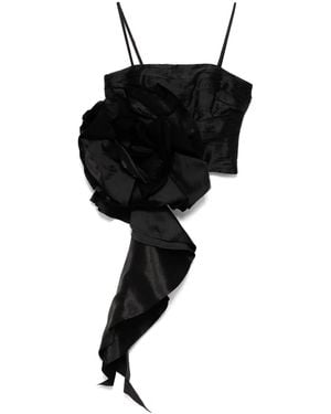 Aje. Potion Spiral Top - Black