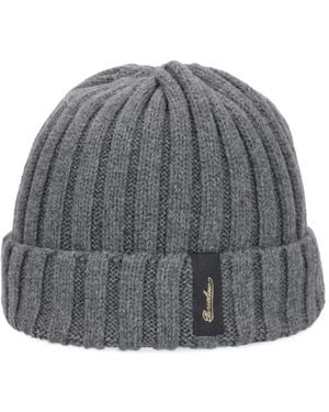 Borsalino City Beanie - グレー