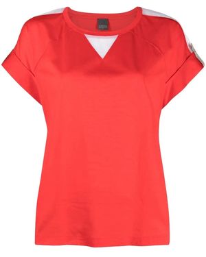 Lorena Antoniazzi Contrasting-Print T-Shirt - Red