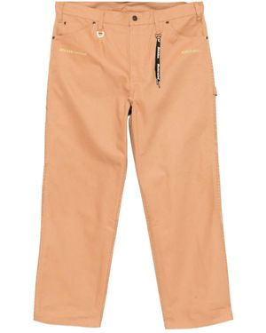 Mastermind Japan X Dickies Hose mit grafischem Print - Natur