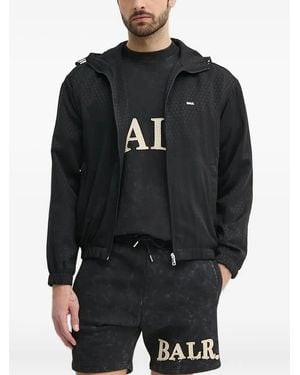 BALR ジップアップ パーカー - ブラック