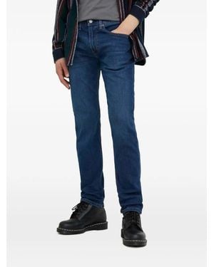 Levi's 502 Jeans Met Toelopende Pijpen - Blauw