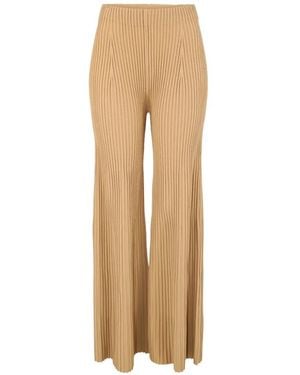 Alexis Boda Ribbed Trousers - Natural