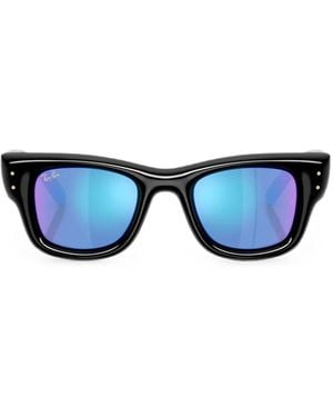 Ray-Ban Wayfarer Puffer Sonnenbrille - Blau