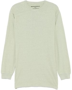 Maharishi 6001 Monk Hemp T-Shirt - Grün
