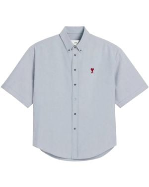 Ami Paris Ami De Couer シャツ - ブルー