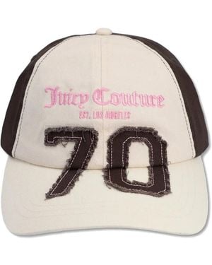 Juicy Couture Logo-Embroidered Baseball Cap - Pink