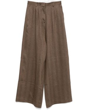 Officine Generale Elia パンツ - ブラウン