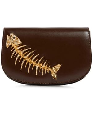 Giuseppe Zanotti Slim Bag - Brown