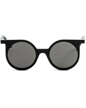 VAVA Eyewear Round-Frame Sunglasses - Black