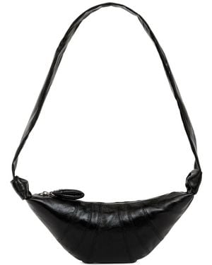Lemaire Borsa A Spalla Croissant Piccola - Nero
