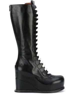 Givenchy Frida Platform Boots - Black