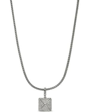 John Hardy Icon Diamond Necklace - Metallic
