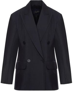 The Seafarer Double-Breasted Blazer - Blue
