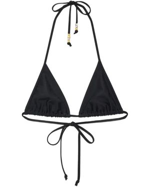 JW Anderson Triangel-Bikini Mit Perlen - Weiß