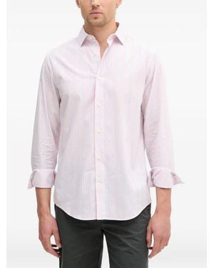 GANT Striped Long-Sleeve Shirt - White