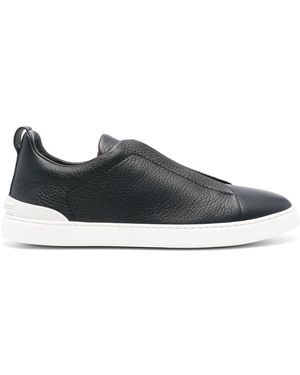 ZEGNA Triple Stitch スニーカー - ブルー
