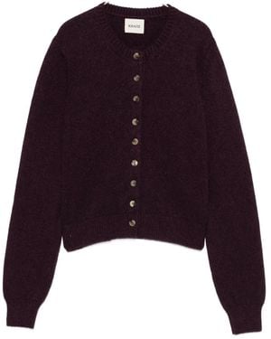KHAITE Everheart Cardigan - Blue