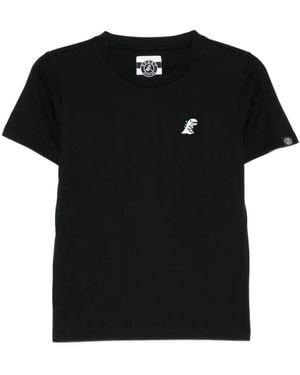 SPORT b. by agnès b. Flower Dino Patched T-Shirt - Black
