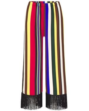 Simon Miller Nella Fringe Trousers - White