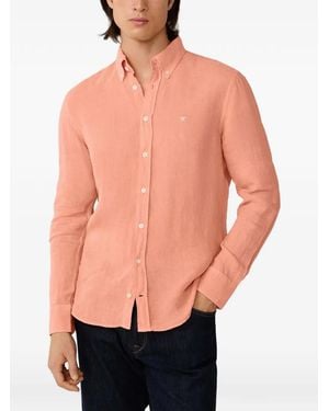 Hackett Brompton Buttoned Shirt - Pink