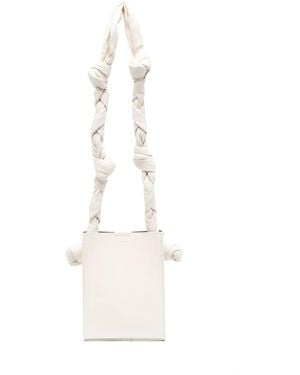 Jil Sander Tangle Shoulder Bag - White