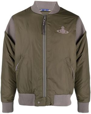 Vivienne Westwood Nevada Bomber Jacket in Black for Men