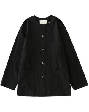 Studio Nicholson Hadar Button Patch Pocket Jacket - Black