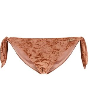 Chloé Stretch Fluwelen Bikinislip - Wit
