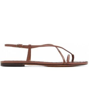 Sam Edelman Calla Strappy Leather Sandals - Brown