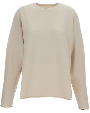 Extreme Cashmere Pullover Mit Rundem Ausschnitt - Weiß
