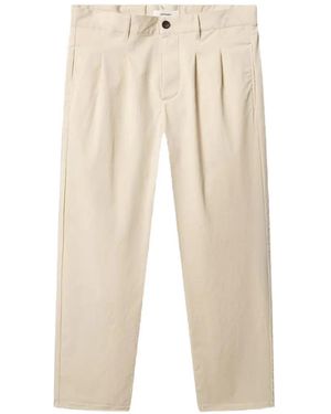 Gabba Pleated-Detail Trousers - White