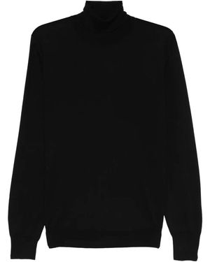 Dell'Oglio Turtleneck Knitwear - Black