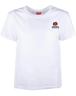 KENZO Boke Flower Crest T-Shirt - White