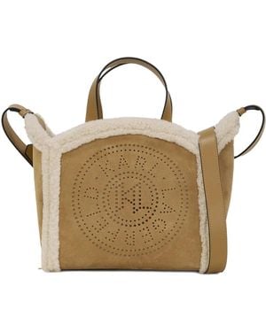 Karl Lagerfeld Borsa Tote K/Circle Piccola - Metallizzato