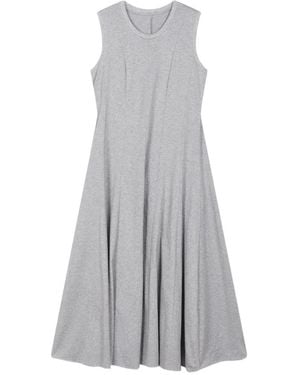 JNBY Sleeveless Flared Midi Dress - Gray