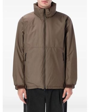 Goldwin Zip-Up Long-Sleeve Padded Jacket - Brown